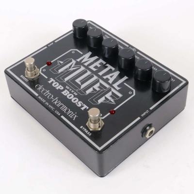 【中古】 ディストーション エフェクター ELECTRO-HARMONIX METAL MUFF ギターエフェクター 右サイド