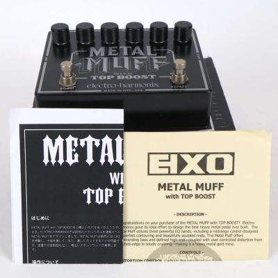 【中古】 ディストーション エフェクター ELECTRO-HARMONIX METAL MUFF ギターエフェクター 付属品