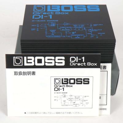 【中古】 ダイレクトボックス DIボックス BOSS DI-1 Direct Box D.Iボックス 付属品