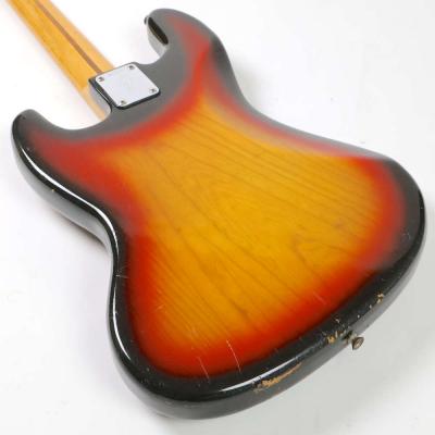 【中古】 Fender USA フェンダー Jazz Bass 1973年製 MOD ジャズベース ブロックインレイ 4点止めネック エレキベース ボディバック