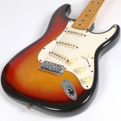 【中古】 Fender USA フェンダー STRATOCASTER Sunburst 1974年製 ストラトキャスター エレキギター トップ
