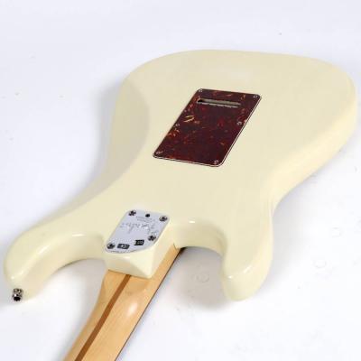 【中古】 Fender USA フェンダー American Deluxe Stratocaster ASH White Blonde 60th Anniversary 2006年製 ストラトキャスター エレキギター ネックジョイント側