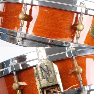 【中古】スネアドラム ノーブル&クーリィ NOBLE & COOLEY Solid Shell Classic Series Maple Honey Maple 14×4 傷