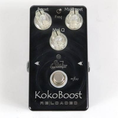 【中古】Suhr サー Koko Boost RE LOADED EVA MOD ブースター ギターエフェクター 正面
