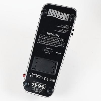 【中古】 ワウペダル JIM DUNLOP model 95Q cry baby 本体画像 裏