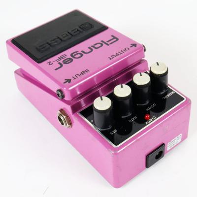 【中古】 フランジャー BOSS BF-2 Flanger ボス ギターエフェクター 本体画像 斜め 2