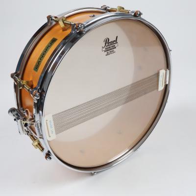 【中古】 スネアドラム カノウプス CANOPUS Maple Shell 14x5 初期モデル スネアサイド