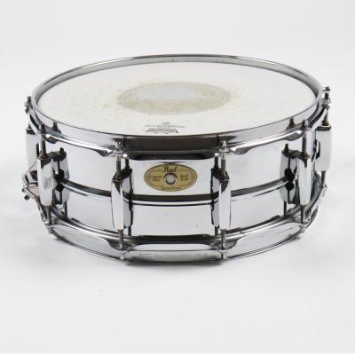 【中古】 スネアドラム パール Pearl SensiTone Steel Custom Alloy 14x5.5 スチールシェル