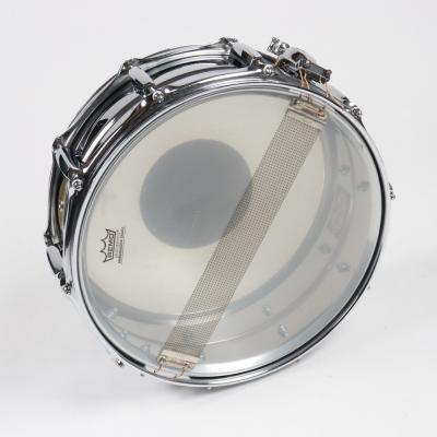 【中古】 スネアドラム パール Pearl SensiTone Steel Custom Alloy 14x5.5 スチールシェル スネアサイド