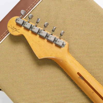 【中古】 エレキギター Fender Custom Shop 1956 Stratocaster Closet Classic Mod. 1999年製 Vintage Noiselessピックアップへ交換 プライベートレリック ヘビーレリック風 フェンダー ストラトキャスター ヘッド裏画像