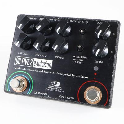 【中古】 ドライブペダル OVALTONE OD-FIVE 2 eXplosion オーバードライブ オーバルトーン ギターエフェクター