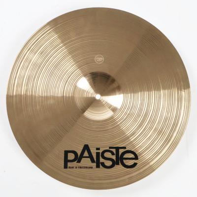 【中古】 クラッシュシンバル パイテス PAISTE Signature Full Crash 18インチ 本体画像 裏