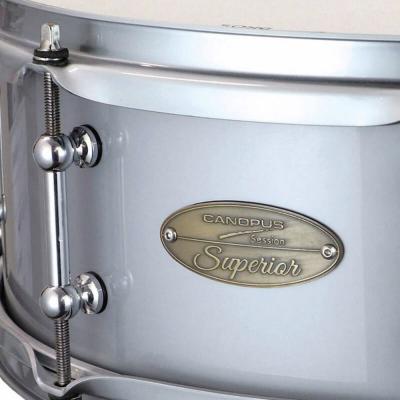CANOPUS カノウプス SS-1455 SP 5.5インチ×14インチ スネアドラム ロゴ画像