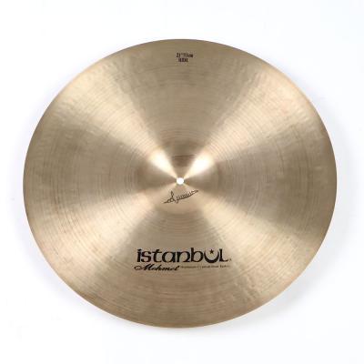 【中古】 ライドシンバル イスタンブール メメット istanbul Mehmet Nostalgia RIDE 70’s 21インチ 裏面