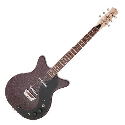 Danelectro ダンエレクトロ GLITTER ’59 MAROON/SILVER エレキギター