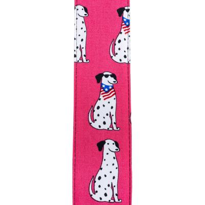 ARIA アリア SPS-2400Da RD 犬柄 ギターストラップ 柄