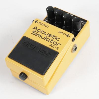 【中古】 アコースティックシミュレーター エフェクター BOSS AC-2 Acoustic Simulator ギターエフェクター 側面
