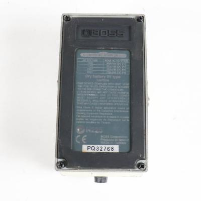 【中古】 クロマチックチューナー エフェクター BOSS TU-2 Chromatic Tuner ペダルチューナー 裏面