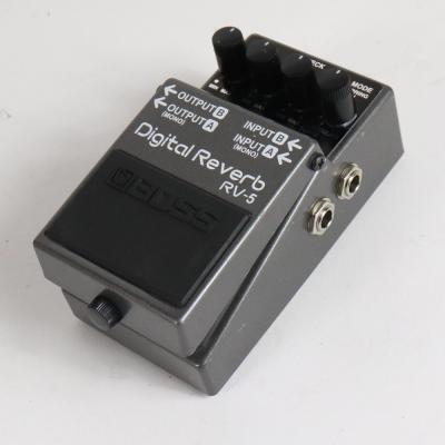 【中古】デジタルリバーブ エフェクター BOSS RV-5 Digital Reverb ボス リヴァーブ エフェクター 側面