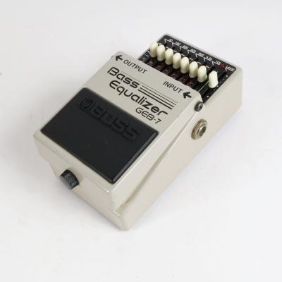 【中古】イコライザー エフェクター BOSS GEB-7 Bass Equalizer ベースエフェクター 側面