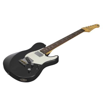 YAMAHA ヤマハ PACP11S BM Pacifica SC Professional BLACK METALLIC パシフィカSC プロフェッショナル エレキギター 横斜めアングル画像