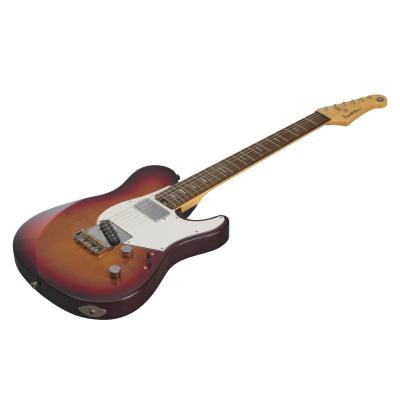 YAMAHA ヤマハ PACS+11S DTB Pacifica SC Standard Plus DESERT BURST パシフィカSC スタンダードプラス エレキギター 横斜めアングル画像