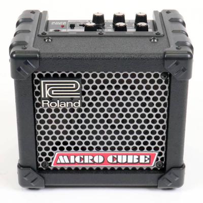 【中古】 ギターアンプ Roland ローランド MICRO CUBE BLACK コンボアンプ