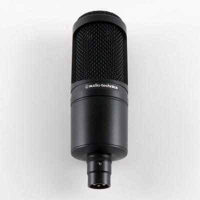【中古】 コンデンサーマイク AUDIO-TECHNICA AT2020 オーディオテクニカ オーテク 正面