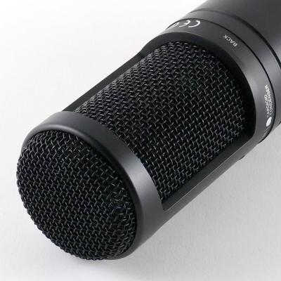 【中古】 コンデンサーマイク AUDIO-TECHNICA AT2020 オーディオテクニカ オーテク グリル部