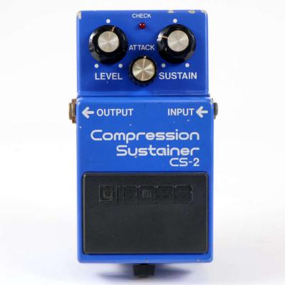【中古】コンプレッサー エフェクター BOSS CS-2 Compression Sustainer Made in Japan ギターエフェクター