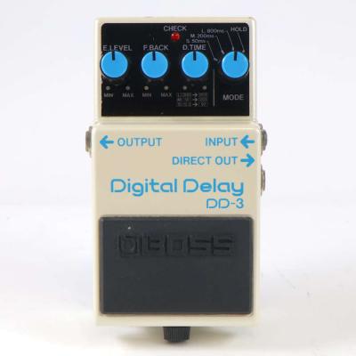 【中古】 デジタルディレイ エフェクター BOSS DD-3 Digtal Delay ギターエフェクター ディレイ 正面