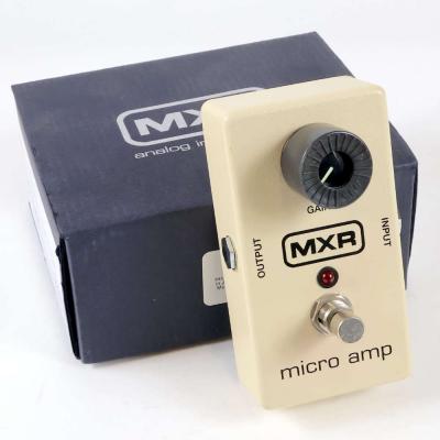 【中古】 ブースター エフェクター MXR M-133 MICRO AMP マイクロアンプ ギターエフェクター