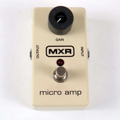 【中古】 ブースター エフェクター MXR M-133 MICRO AMP マイクロアンプ ギターエフェクター 正面
