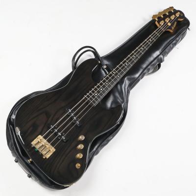 【中古】 エレキベース MOON JJ-4 シースルーブラック moonオリジナルピックアップ搭載 パッシブ仕様