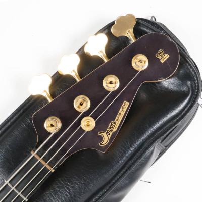 【中古】 エレキベース MOON JJ-4 シースルーブラック moonオリジナルピックアップ搭載 パッシブ仕様 ヘッド画像