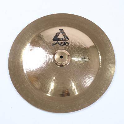 【中古】 チャイナシンバル パイステ PAISTE ALPHA CHINA 18インチ