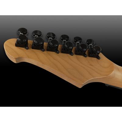 Balaguer Guitars バラゲールギターズ Espada 2023 Limited Select Gloss Space Grey エレキギター ヘッドバック画像