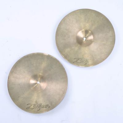 【中古】 ハイハットシンバル ペア ジルジャン ZILDJIAN A Zildjian NEW BEAT HIHAT Pair 14インチ ペア 70s〜80s ビンテージシンバル 詳細画像