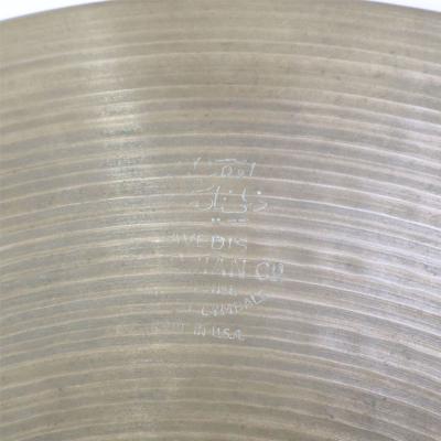 【中古】 ハイハットシンバル ペア ジルジャン ZILDJIAN A Zildjian NEW BEAT HIHAT Pair 14インチ ペア 70s〜80s ビンテージシンバル 詳細画像