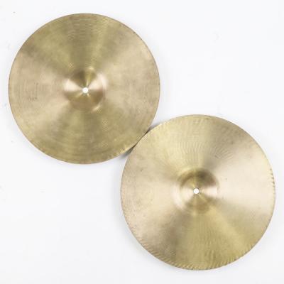 【中古】 ハイハットシンバル ペア ジルジャン ZILDJIAN A Zildjian NEW BEAT HIHAT Pair 14インチ 本体画像 裏