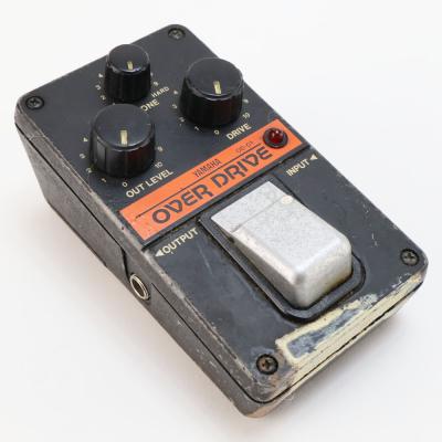 【中古】 オーバードライブ YAMAHA OD-01 OVER DRIVE ギターエフェクター 本体画像 斜め