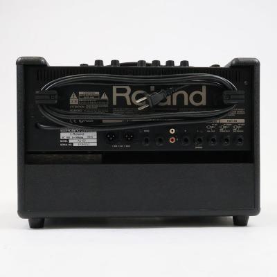 【中古】 アコギアンプ ローランド ROLAND AC-60 アコースティックギター用アンプ アコギアンプ 背面