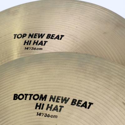 【中古】 ハイハットシンバル ペア ジルジャン ZILDJIAN A Zildjian NEW BEAT HIHAT Pair 14インチ ロゴ