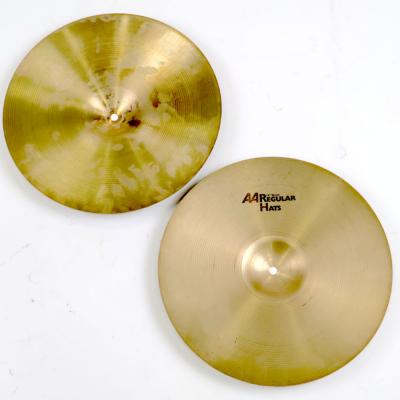 【中古】ハイハットシンバル ペア セイビアン SABIAN AA REGULAR HATS Pair 14インチ ペア 裏面