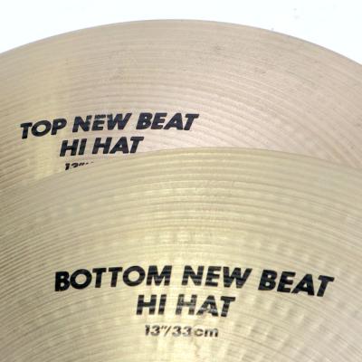 【中古】 ハイハットシンバル ペア ジルジャン ZILDJIAN A Zildjian NEW BEAT HIHAT Pair 13インチ ロゴ