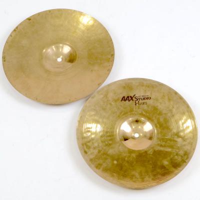【中古】 ハイハットシンバル ペア セイビアン SABIAN AAX STUDIO HATS 13インチ ペア カップ