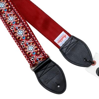 Souldier ソルジャー Hendrix Red/White GS0307 ギター ベース ストラップ エンド部