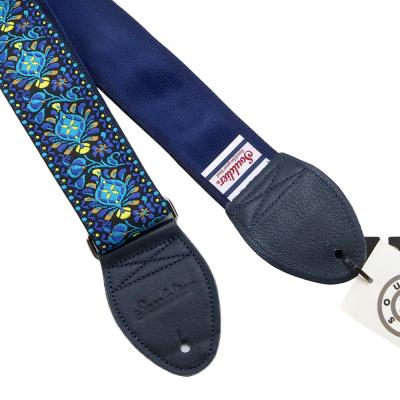 Souldier ソルジャー Hendrix Blue GS014 ギター ベース ストラップ エンド部