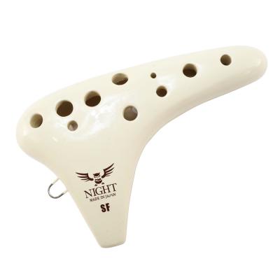NIGHT ナイト C-SFI ソプラノF調 オカリナ アイボリー NIGHT CLASSIC