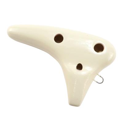 NIGHT ナイト C-SFI ソプラノF調 オカリナ アイボリー NIGHT CLASSIC 裏面